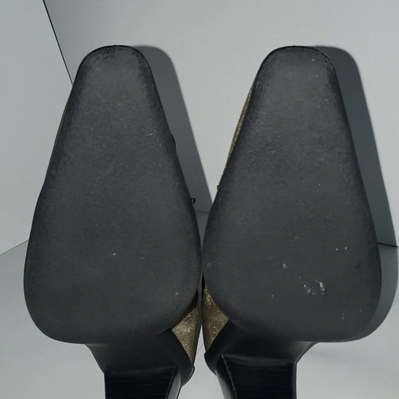 Apostrophe Womens Ankle Boot Heels Size 10M Beige Fabric Pointed Toe 'Naomi' - Picture 14 of 15